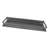 Wall Mounted Bathroom Shelf Punch   Draining Hole Space Saving Floating Shelf 40cm Gray