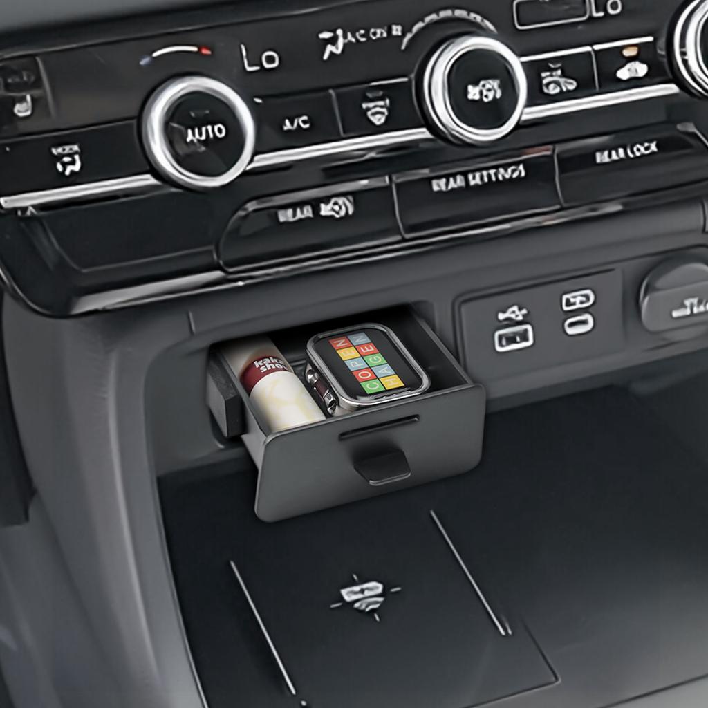 Center Console Drawer Storage Box Tray For 2025 2025 2025 Honda Pilot/2026 Passport Gear Shift Middle Center Console Drawer Box