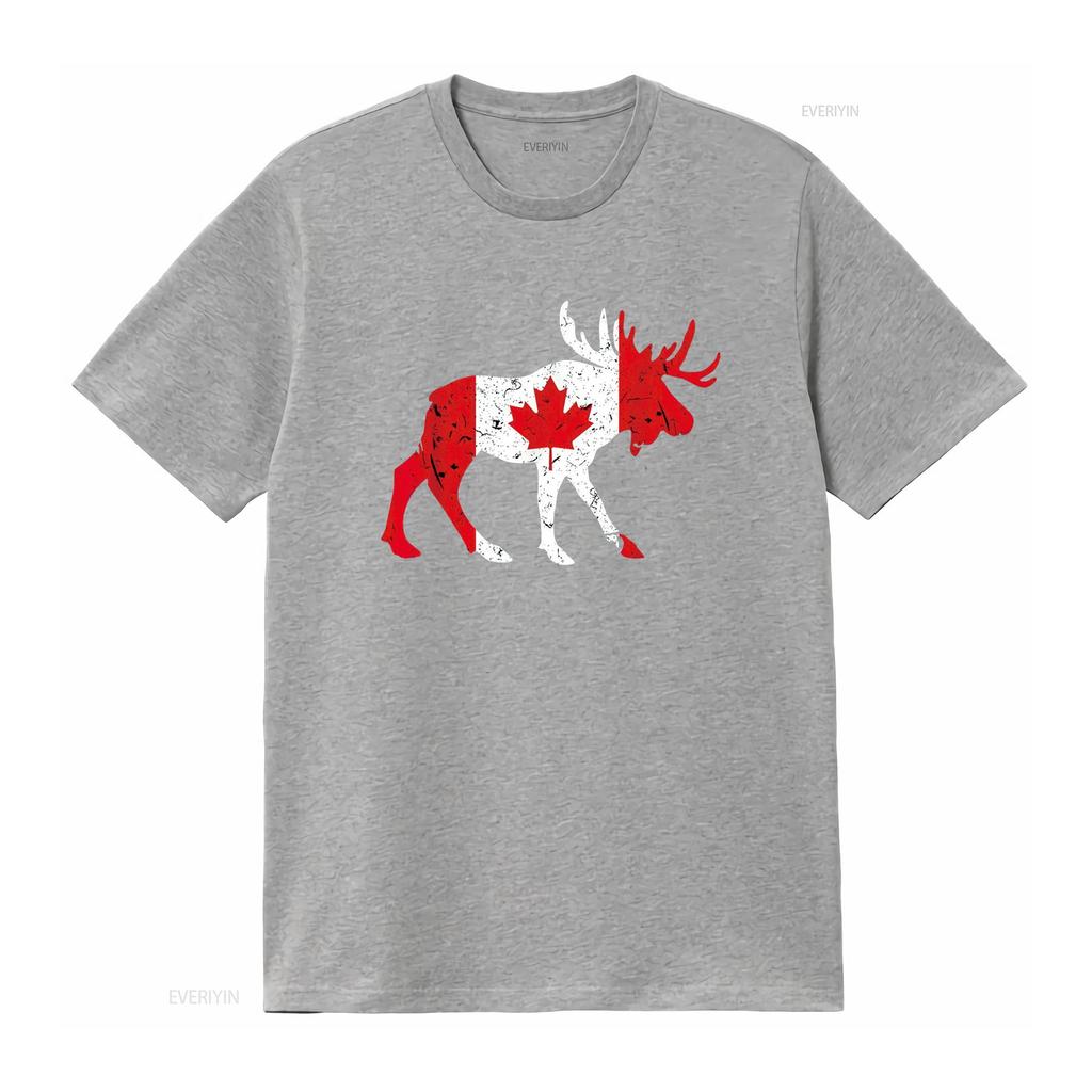 Maple Leaf Animal Canadian Flag Canada T Shirt Black 3X Large vintage Washed Unisex designer clothes Soft Comfortable Stretched
