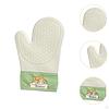 Silikon-Ofenhandschuh, Küchenhandschuhe, Küchenhelfer, Robust, Rutschfest, Hitzebeständig für Mikrowelle