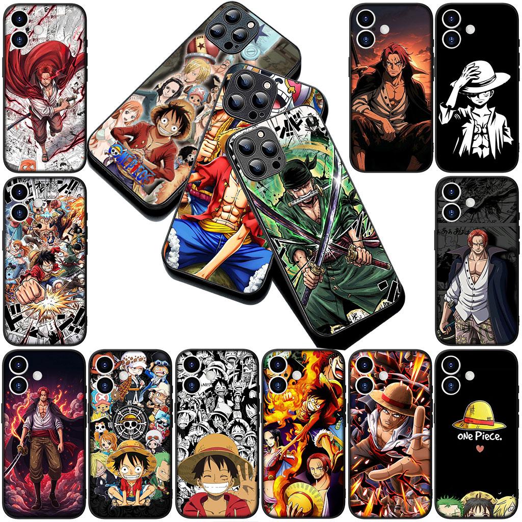 Phone Cover for Motorola Moto G55 G45 G75 G85 G13 Edge 50 30 Fusion 40 NEO Ultra Pro Case  Roronoa Zoro Shanks Luffy One Pieces