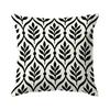 1pcs/4pcs Black And White Geometry Cushions Pillowcase Polyester Cushion Cover Throw Pillow Pillowcover Home Car Sofa Decor