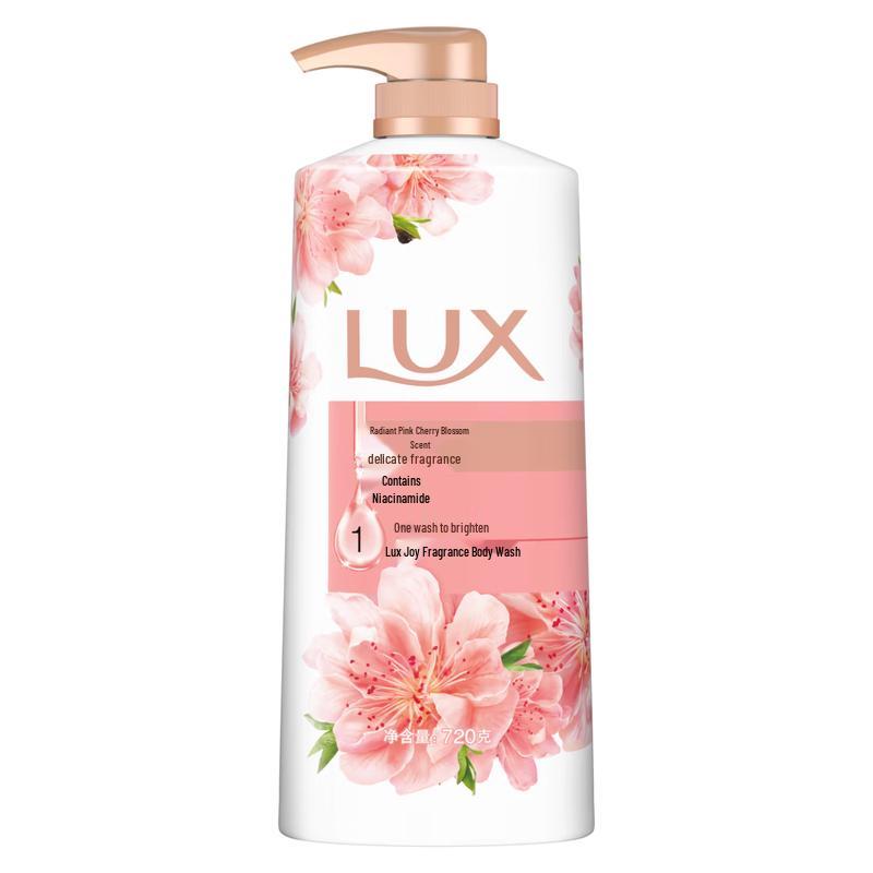 LUX Brightening Pink Cherry Blossom Shower Gel