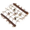 1Pc Cage Bird Parrot Toys Hemp Rope Climbing Ladder Birds Natural Interesting Sewing Toy