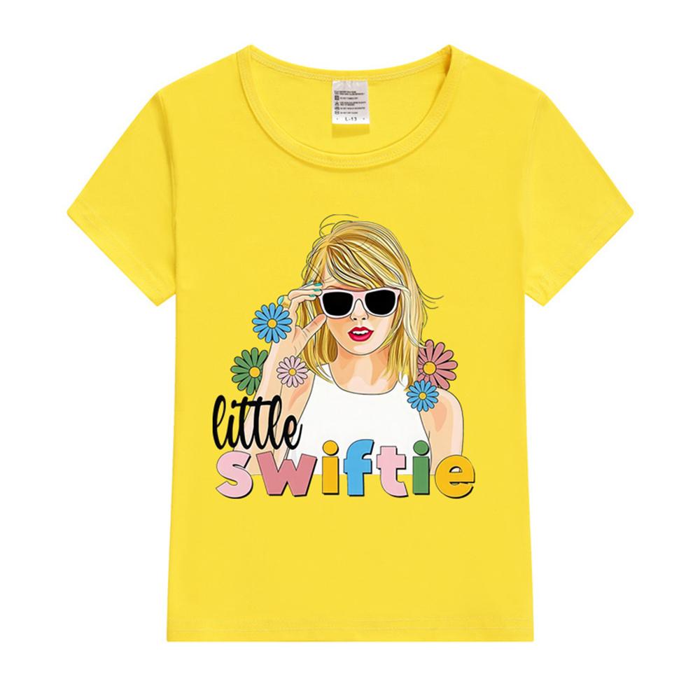 

Горячая Распродажа Футболка с принтом Little Swifty Футболка Милые летние женские топы Одежда для мальчиков Футболки с коротким рукавом для девочек 3XL