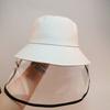 Kids Face Protection Hat Children Detachable Transparent Face Protection