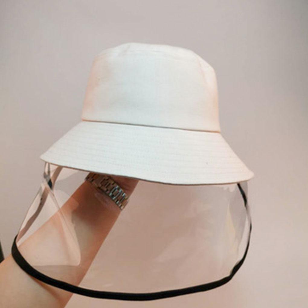 Kids Face Protection Hat Children Detachable Transparent Face Protection