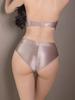 Sexy Candy Color Briefs Oil Glossy Shiny G-String High Waist Panties Bottom Wear Sheer See Through Sexy Thong Underwear