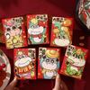 6pcs Thickened Lucky Red Pocket Blessing Money Envelope Red Pocket New Year Money Bag  Birthday Gift