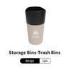 Car Rubbish Bin Trash Can Cup-shaped Bucket Storage Box For Citroen C4 C3 C5 C1 C2 VTS Berlingo Celysee Xsara Picasso Aircross