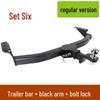 Rear Tow Hook for Modified Toyota Prado FJ - Compatible with Towing Bar and Frame Pull applications.