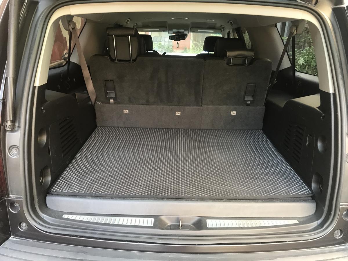 

Килимки багажника (EVA, чорні) для Chevrolet Suburban 2014-2019 рр.