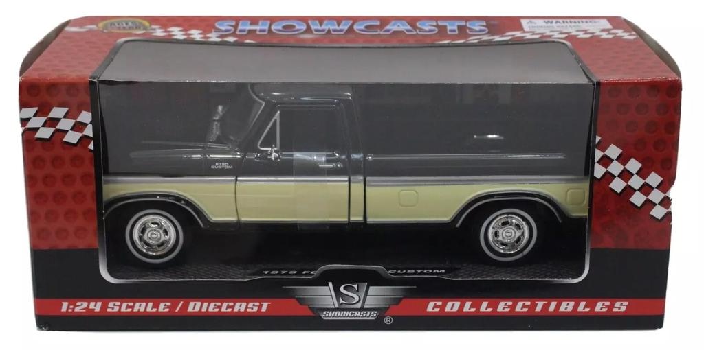 Motormax Maßstab 1/24 Custom 1979 Ford F-150 Pickup-Truck (Creme/Schwarz) [Importiert]