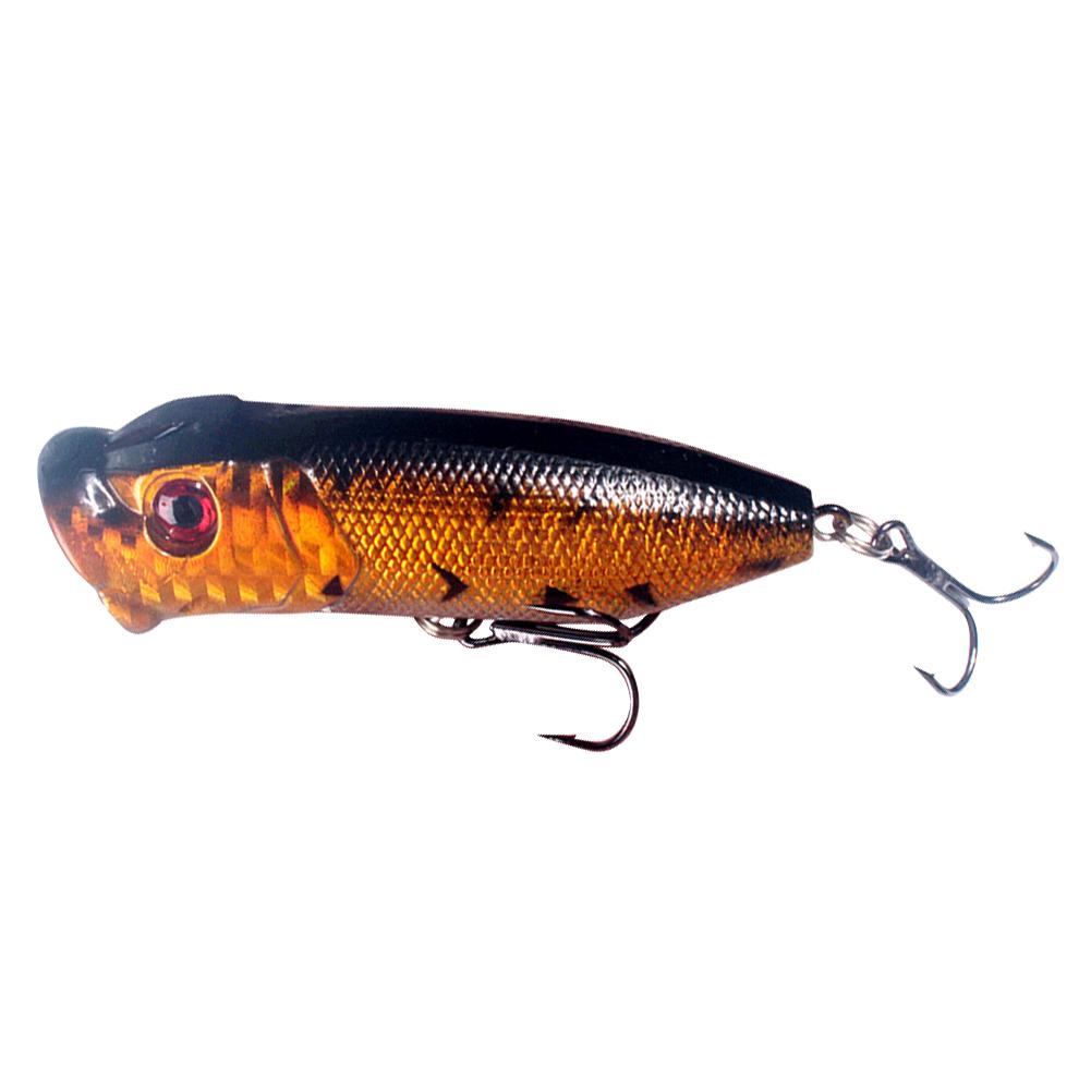 

Topwater Popper Bait 6.5cm 11.8g Искусственные воблеры Пластиковая приманка для рыбалки (Золото)