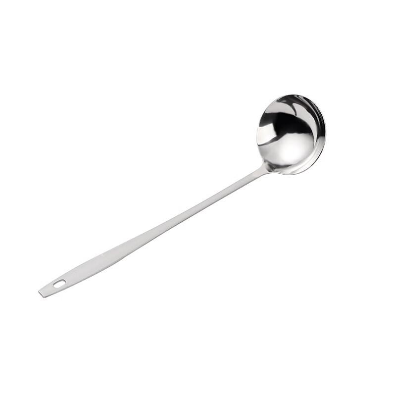 Zhi Shi 8cm Stainless Steel Soup Ladle with Hook, 4-Pack