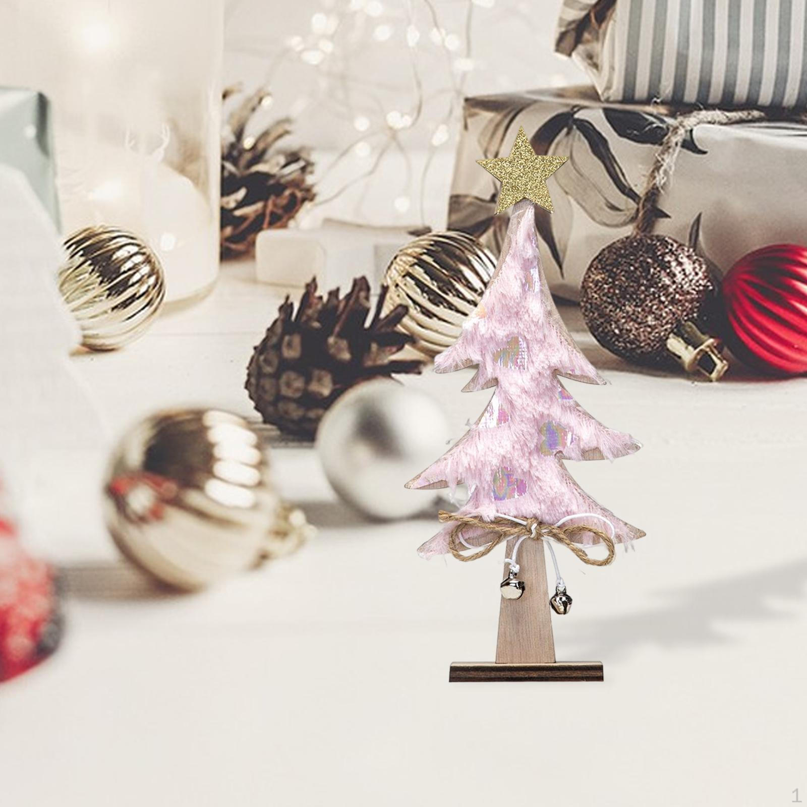 

8.66 H Wooden Tree Table Decoration for Window Desktop рожевий