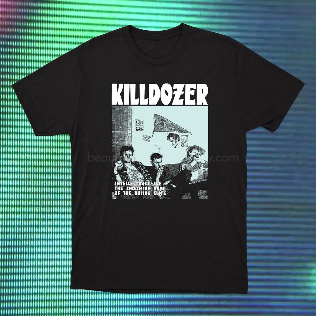 Killdozer T Shirt Noiserock Grunge Vintage Top For Everyday Wear Soft Casual Stylish Fashion Versatile Graphic Stretched