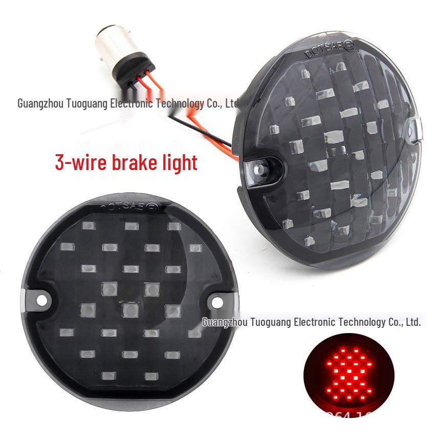 Harley Glide Road King LED Signal Lights - Front & Rear Brake Lights