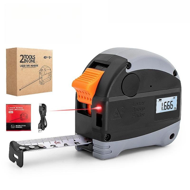 

Многофункциональный лазерный уровень USB Инфракрасная маркировочная линия Лазерный угольник Рулетка tape measure