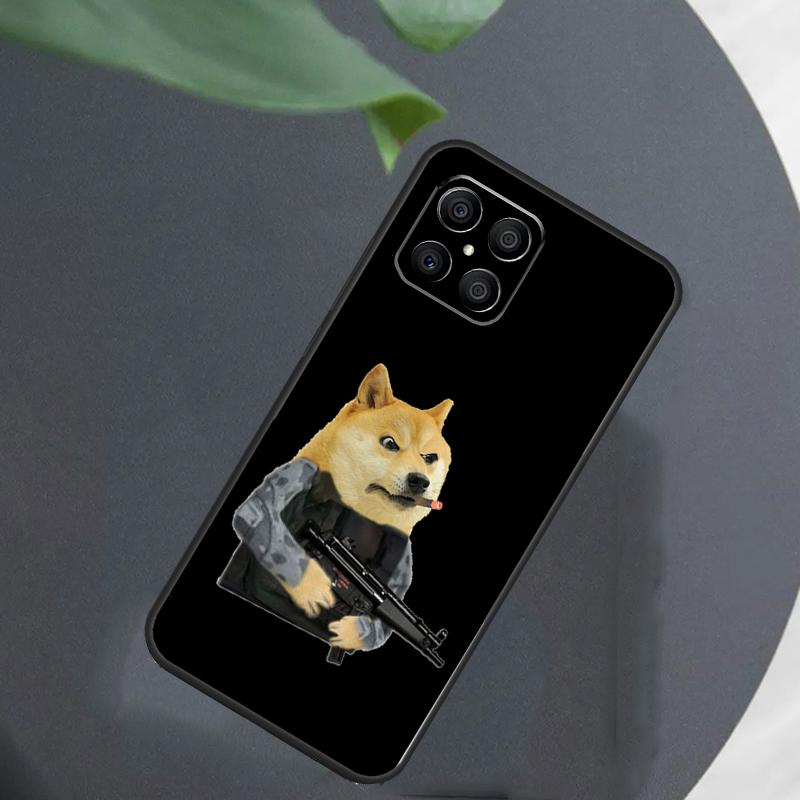 Cheems Doge Meme Funny Doggy For Honor Magic 5 6 7 8 Pro Case For Honor 400 200 50 70 Lite X8c X8b X9a X9b X9c X9d Win RT