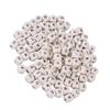 100pcs Mixed Maple Square Bead Letter Cube Loose Spacer Beads For DIY Jewelry Making