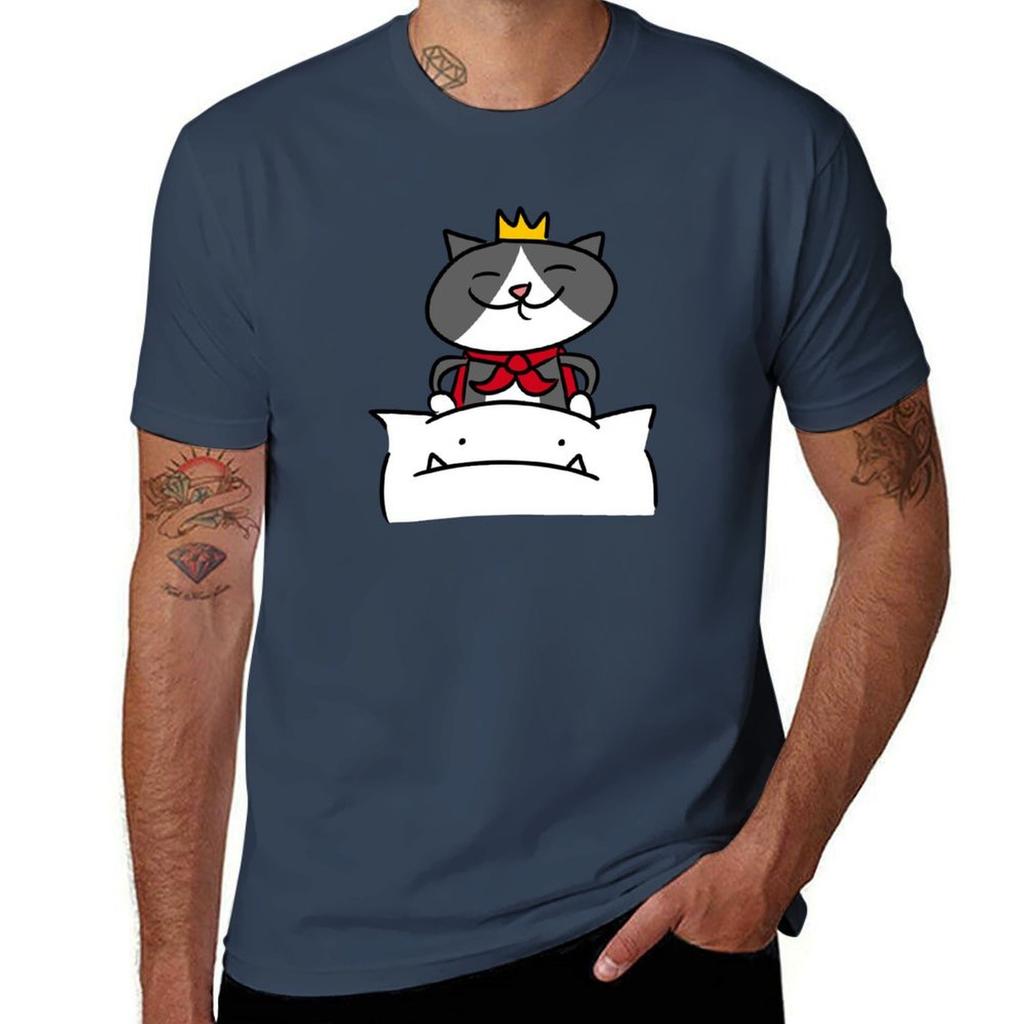 Cait Sith Speed Drawing TShirt Cotton Tshirt 100 T Shirts for Man Slim Fit TShirt