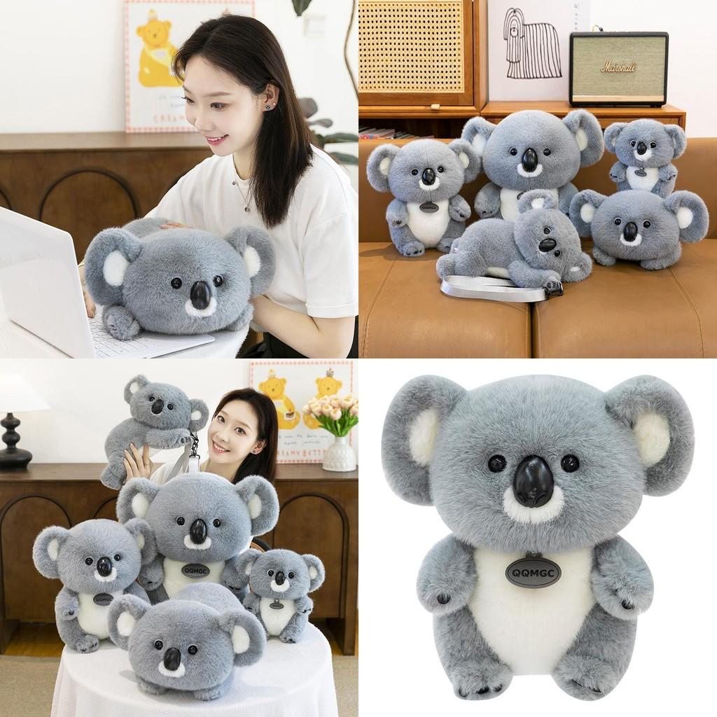Cute Cartoon Gray Koala Plush Doll Children Toy For Kids Gift And Zoo Souvenir