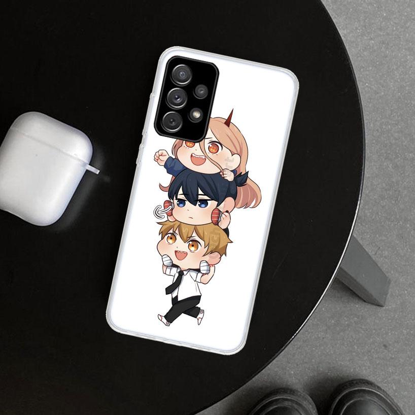

Милый Чехол-Обложка для Телефона Chainsaw Man для Samsung Galaxy A12 A22 A32 A52 A72 A02S A51 A50S A31 A20S A10S Note 20 Ultra 10 Plus Gal Samsung A50