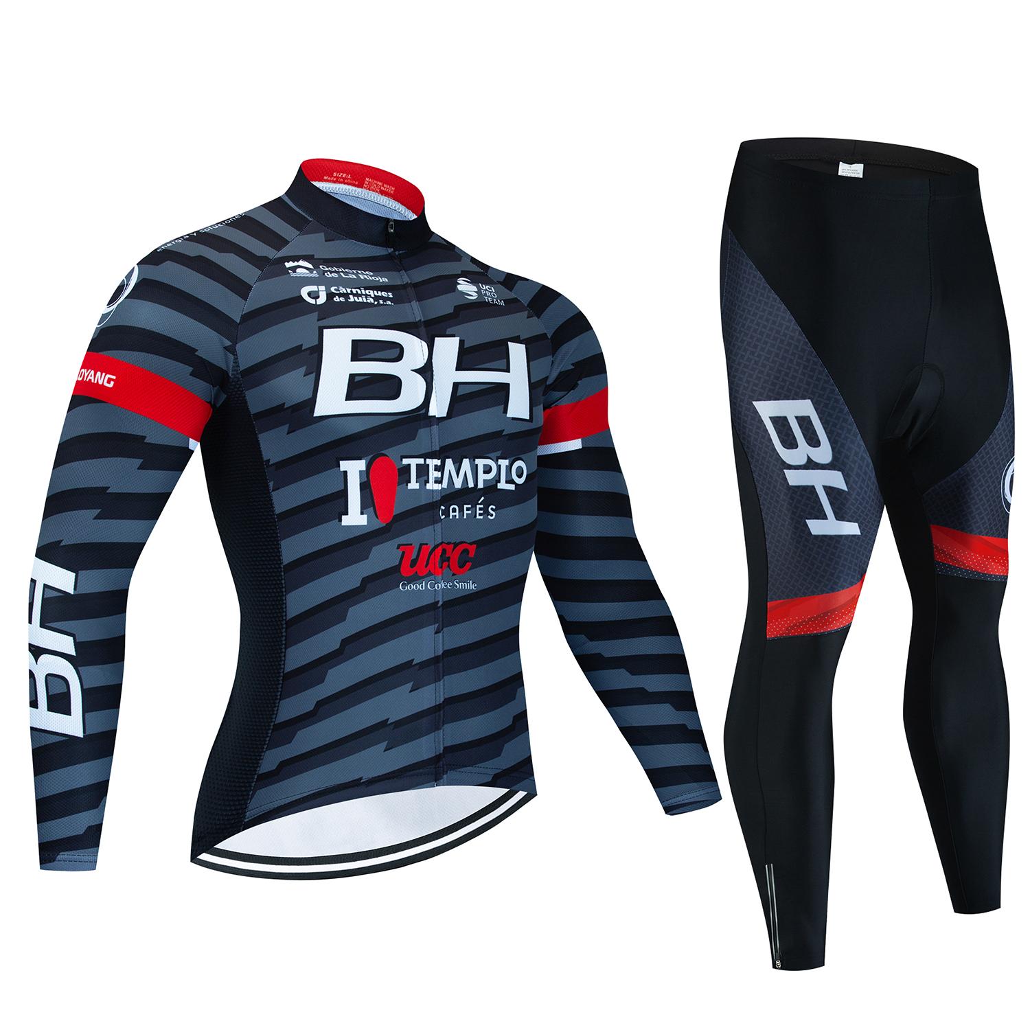 

Long Sleeve Racing MTB Spring Long Cycling Jersey Set Bike Cycling Bicycle Clothing Uniform Ropa Ciclismo2026 Autumn Breathable Cycling Suit Set S