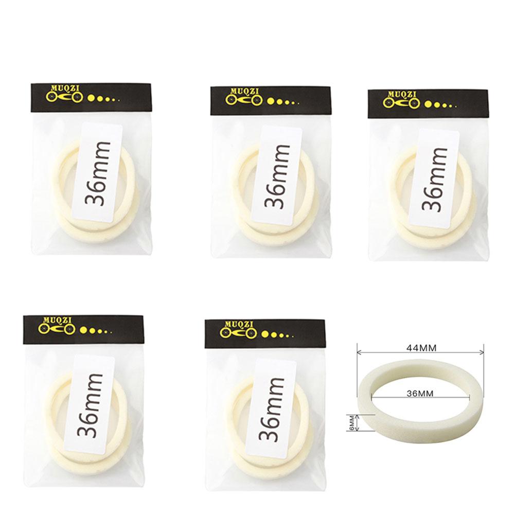2/4/10PCS MTB Bike For Maintenance Sponge Ring Suspension For Oil Sealed Lubricating Sponge Ring Cycling Accessories