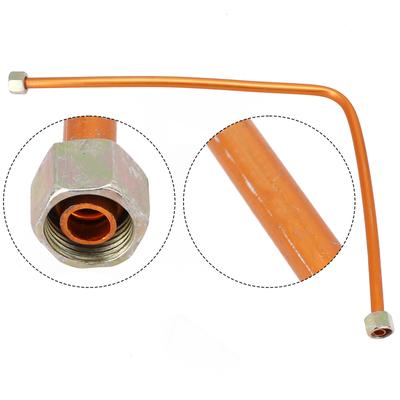 Piezas de bomba de aire Tubo de escape Tubo de compresor de aire G3/8\" Equipo de taller Tubo de admisión Reemplazo Herramientas neumáticas Tubo de aluminio Nuevo