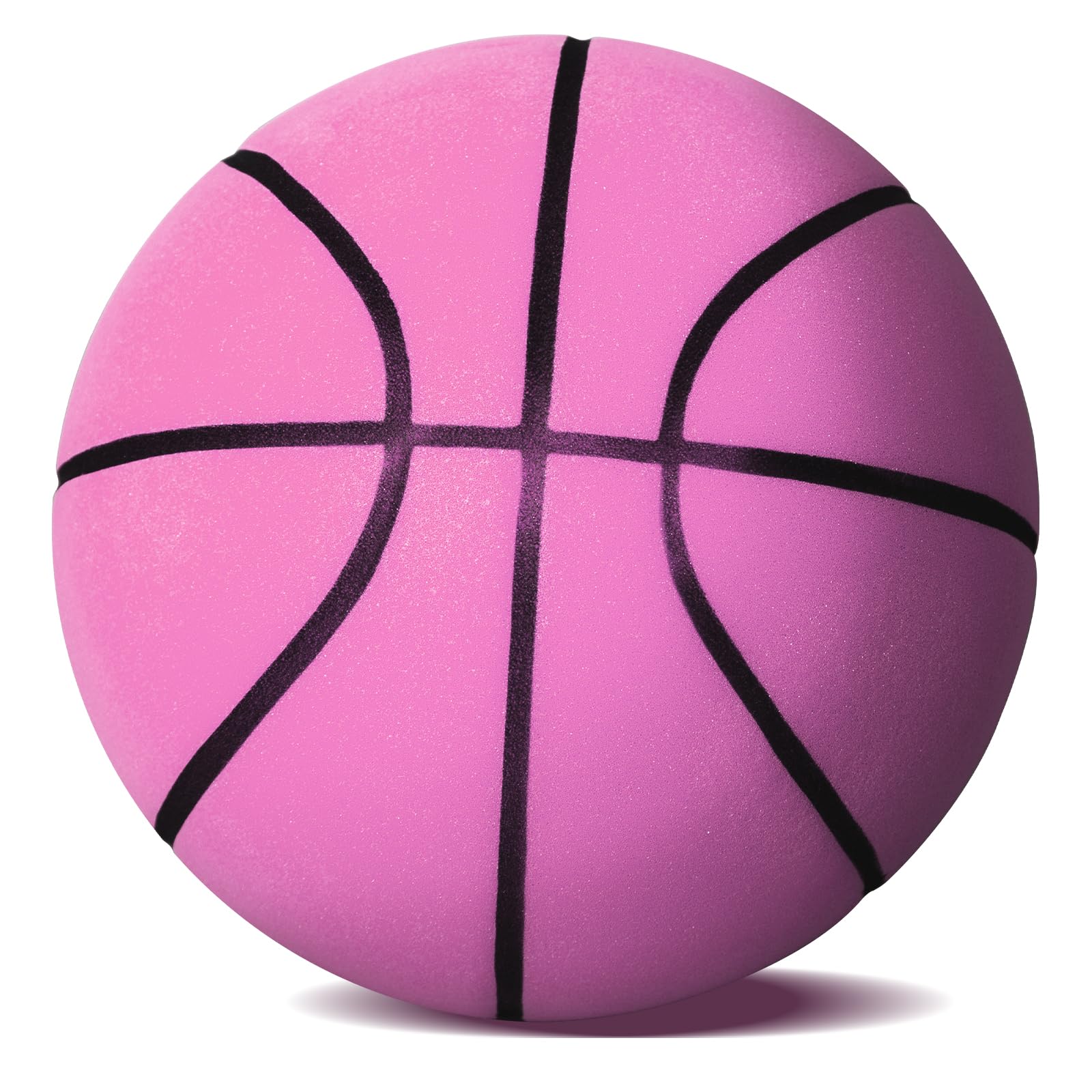 

Bonistasia Indoor Basketball, Solid Sponge Basketball, Noiseless, Good Bounce, Suitable for Home Practice, Toy for Kids and Elementary School