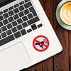 10pcs No Flatulence Multi-Use Stickers Computers Phones Laptops Water Bottles Luggage Skateboards Stickers