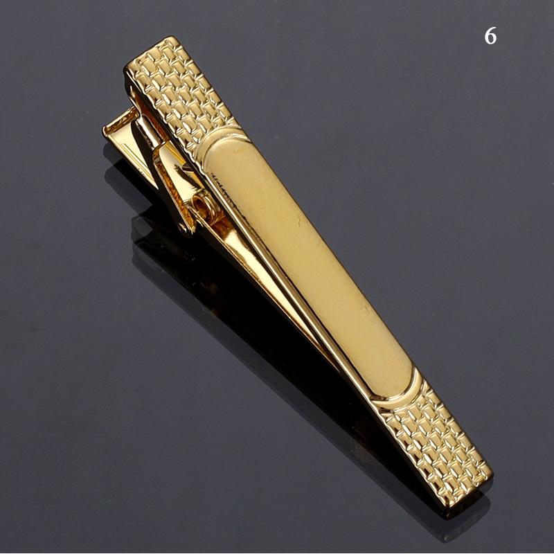 New Fashion Men'S Tie Clips Metal Necktie Daily Business Wedding Ceremony Tie Clip Pin Men Fashion Party Jewelry Accessories Gif