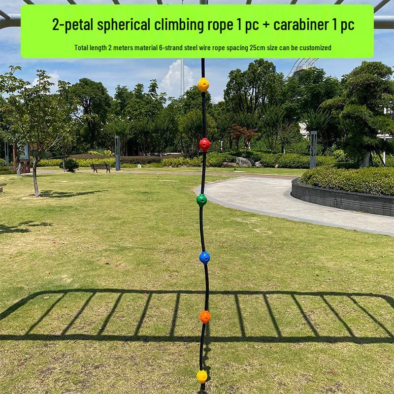 Children's Indoor/Outdoor Climbing and Swing Training Set with Rope Ladder