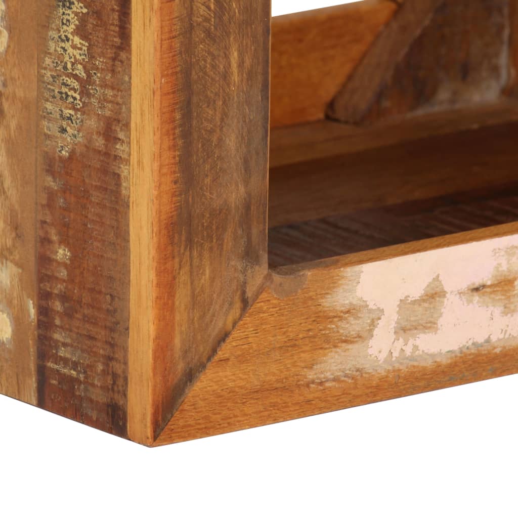 Vidaxl Stool, 40X30X40 Cm, Solid Reclaimed Wood