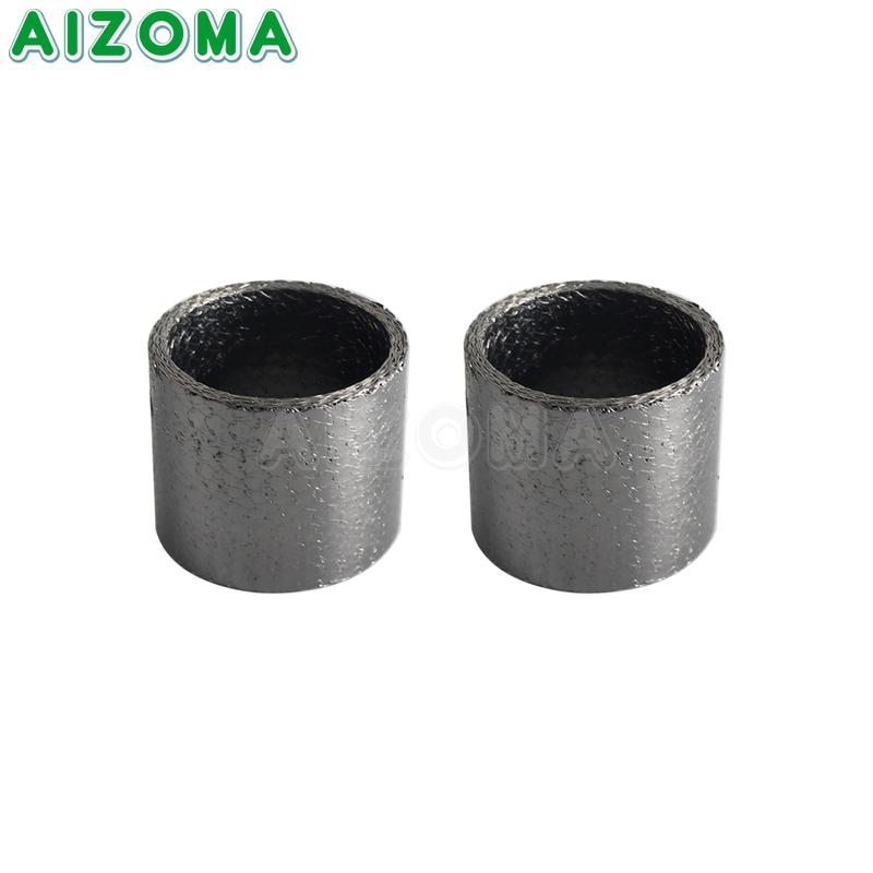 44x38x37mm Exhaust Muffler Gasket For Harley Touring Dyna Softail Sportster XL 833 1200 Motorcycle Exhaust Gasket OEM 65900017 A