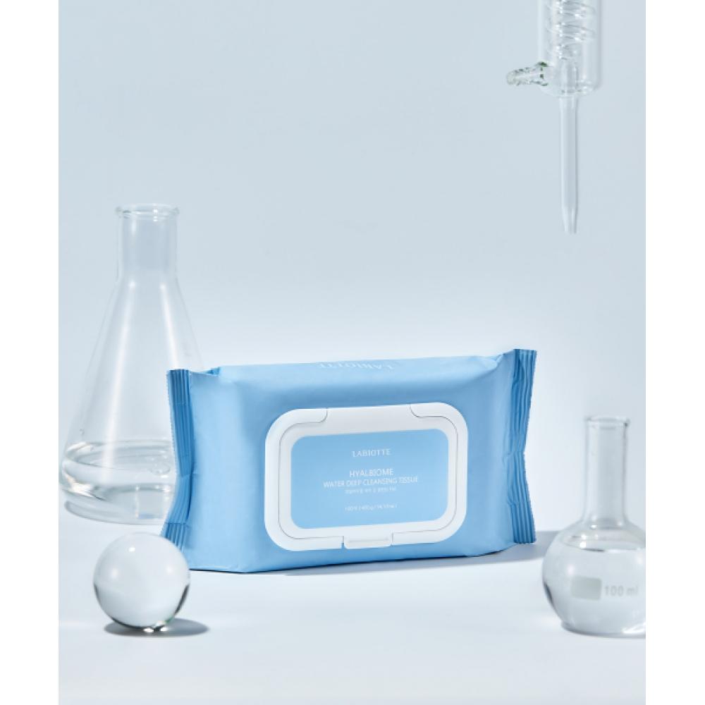 Labiotte Hyalbiome Water Deep Cleansing Tissue  100 Sheets 