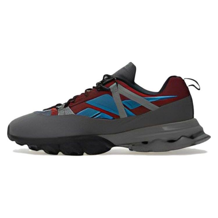 Reebok Dmx Trail Shadow Низкие Спортивные Повседневные Кроссовки Унисекс Серый Красный IE2154 36.5