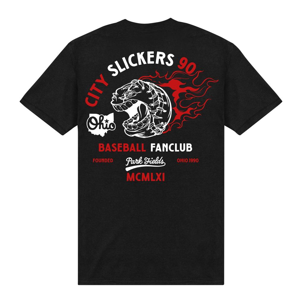 City Slickers Unisex Adult Ohio Baseball Fan Club T-Shirt