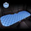 Bamboo Charcoal Leather Car Seat Cushion Set, Three-Piece, No Backrest, All-Season Interior Kit