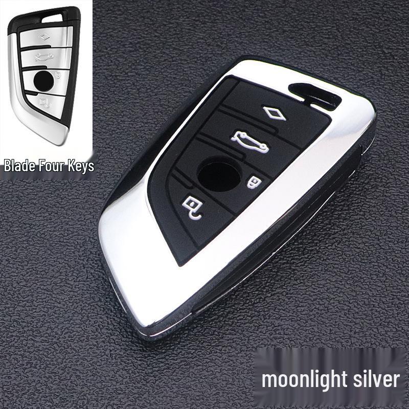 Custom Metal Key Case for 2022 Facelifted 5, 3, 7 Series, X1, X3, X5, X6