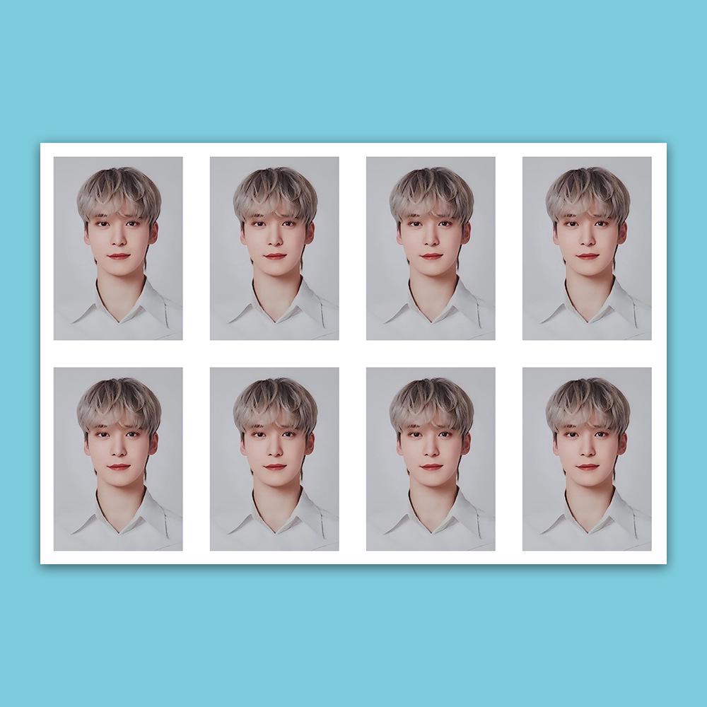 ATEEZ Nacific Seong Hwa Passport Photo Set
