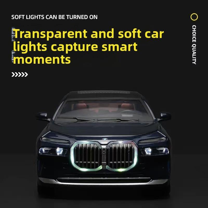 Luxury Simulation Alloy Sedan Model Toy With Sound And Functions Light