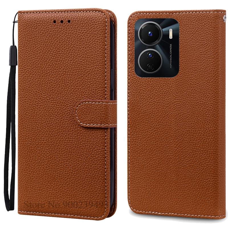 For Vivo Y02S Case Wallet Leather Flip Cover For Vivo Y02S Case Stand Book Protective Cover For Vivo Y02S Case Coque Fundas