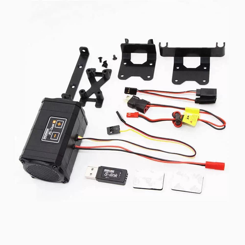 Engine Sound System Simulated Module Set for Axial SCX10/SCX10 II Traxxas TRX4 Axial Wraith