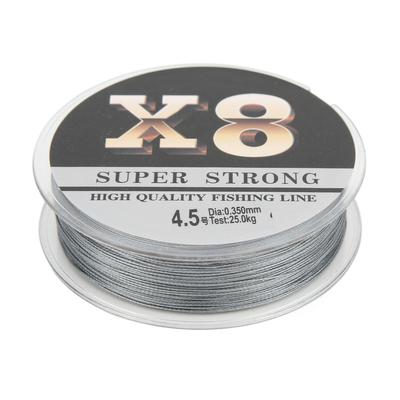 100m Fishing Line Abrasion Resistant Braided Fishing Wire Strong Pulling Force Line for Pond Reservoir Size 4.5 (0.35mm