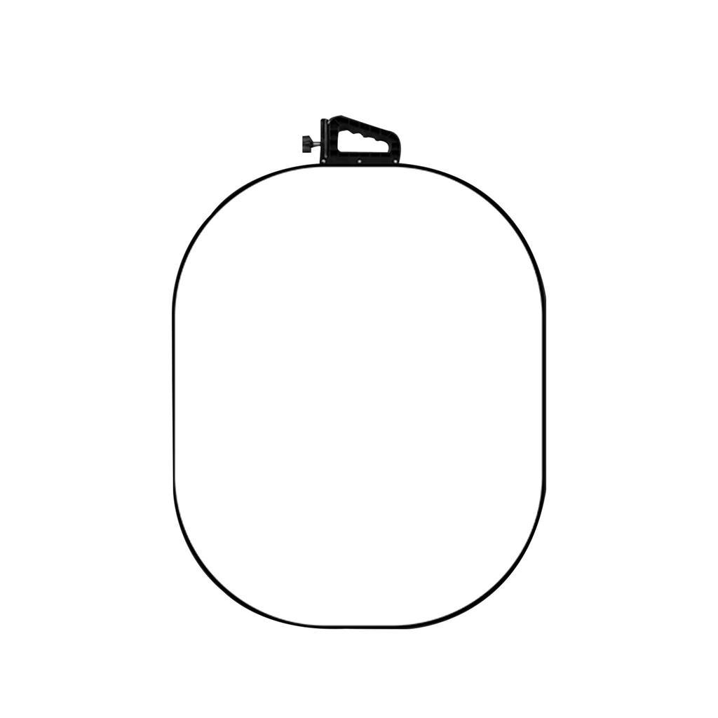 5-i-1 hopfällbar reflektorskiva med bärväska 72x90cm för fotografering och livestreaming