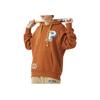 Puma Letter Print Drawstring Hooded Casual Long Sleeve Sweatshirt Unisex sweatshirt Khaki 625801-81