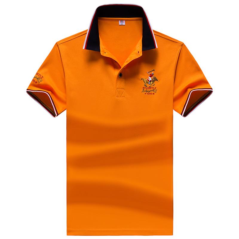 

Сорочка поло з вишивкою. Повсякденна бавовняна сорочка з коротким рукавом. Чоловічі футболки. Повітропроникна чоловіча сорочка. L Кармін